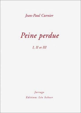 Peine perdue