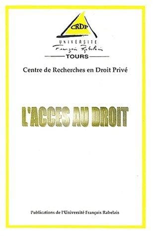 L'accès au droit