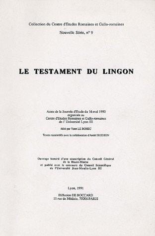 Le Testament du Lingon