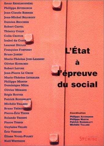 L'Etat à l'épreuve du social
