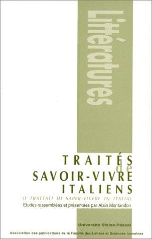 Traités de savoir-vivre en Italie =