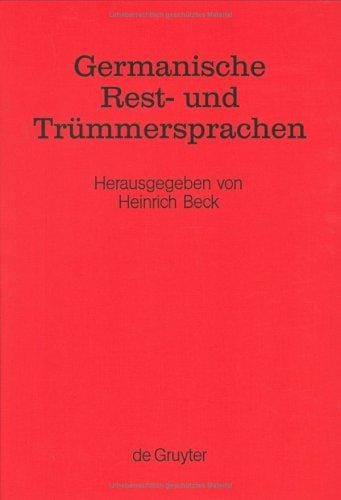 Germanische Rest- und Trümmersprachen