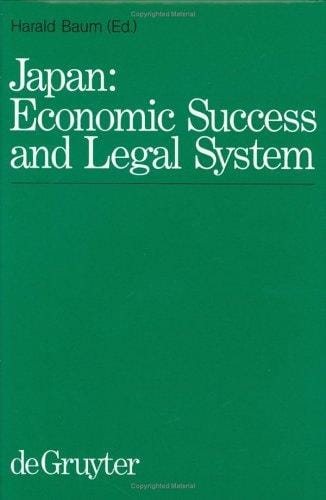 Japan, economic success and legal system