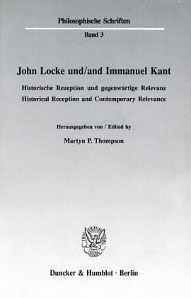 John Locke und Immanuel Kant