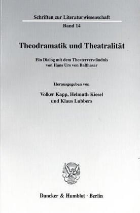 Theodramatik und Theatralität