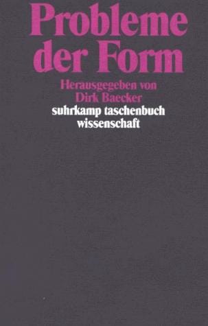 Probleme der Form