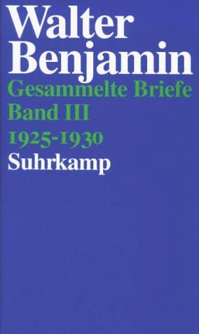 Gesammelte Briefe, 6 Bde., Bd.3, 1925-1930