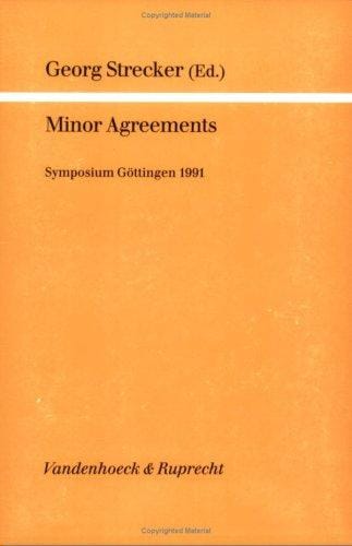 Minor agreements