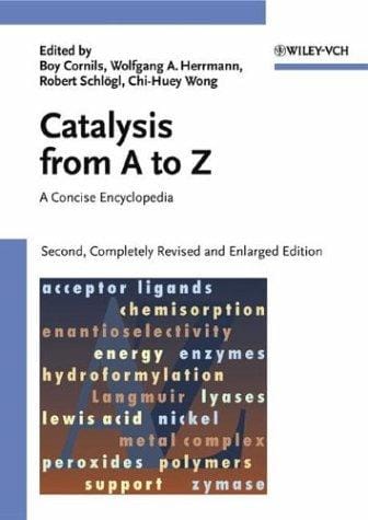 Catalysis from A to Z