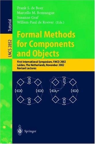 Formal methods for components and objects