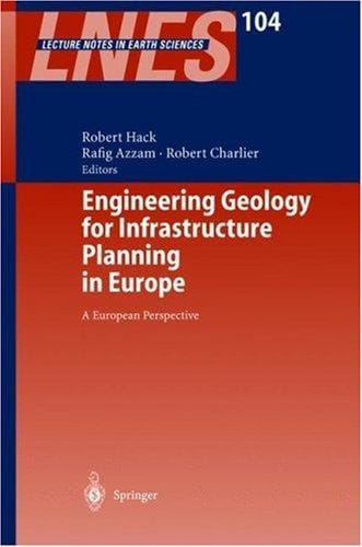Engineering geology for infrastructure planning in Europe