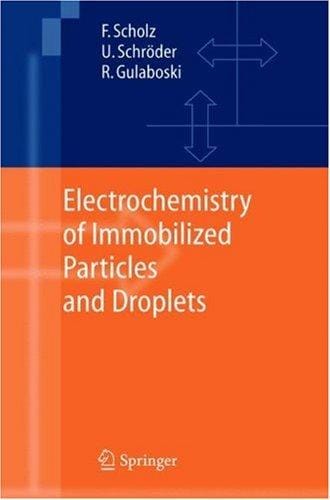 Electrochemistry of immobilized particles and droplets