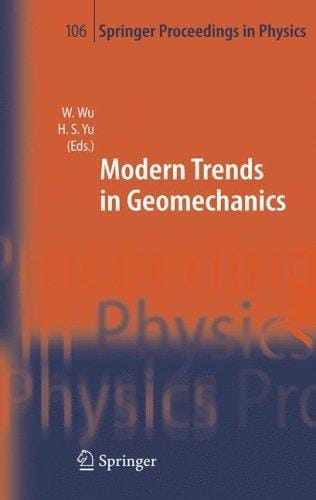Modern trends in geomechanics