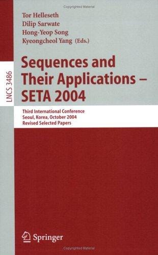 Sequences and Their Applications - SETA 2004