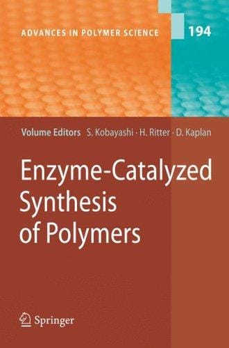 Enzyme-catalyzed synthesis of polymers