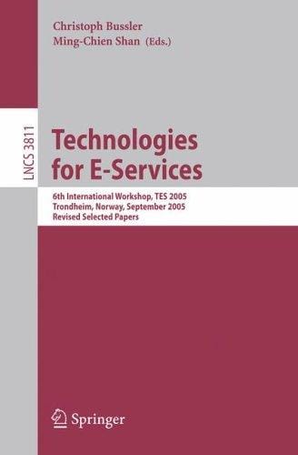 Technologies for e-services