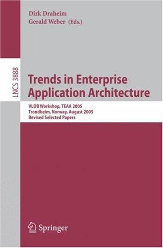 Trends in enterprise application architecture