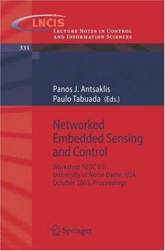 Networked embedded sensing and control