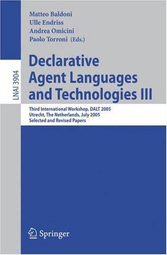 Declarative agent languages and technologies III