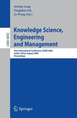 Knowledge science, engineering and management