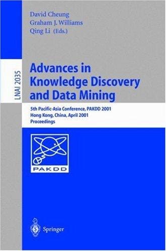 Advances in knowledge discovery and data mining