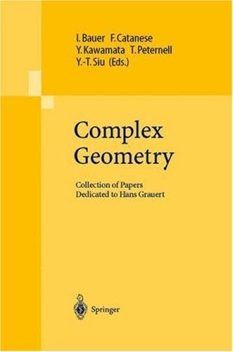 Complex geometry
