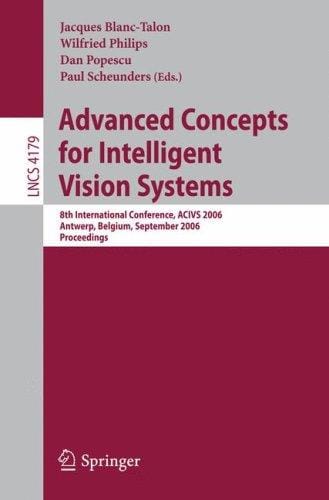 Advanced concepts for intelligent vision systems