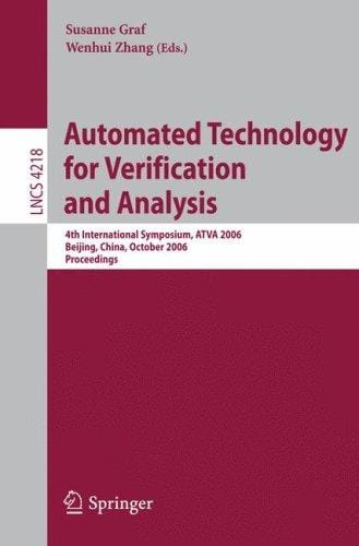 Automated technology for verification and analysis