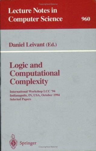 Logic and computational complexity