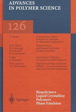 Biopolymers, liquid crystalline polymers, phase emulsion