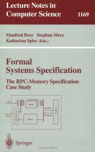 Formal systems specification