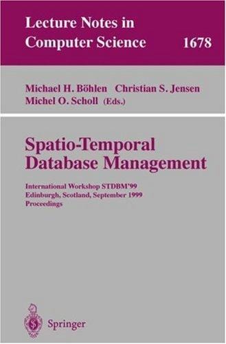 Spatio-temporal database management