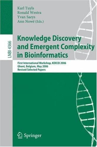 Knowledge discovery and emergent complexity in bioinformatics