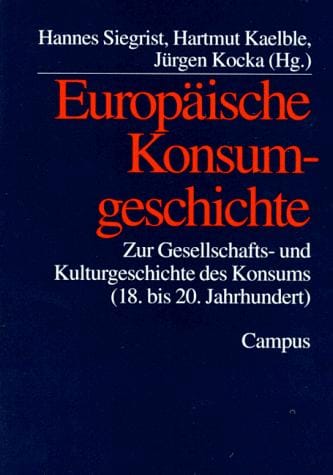 Europäische Konsumgeschichte