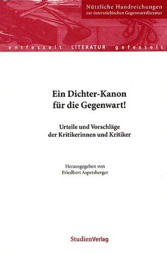 Ein Dichter-Kanon für die Gegenwart!