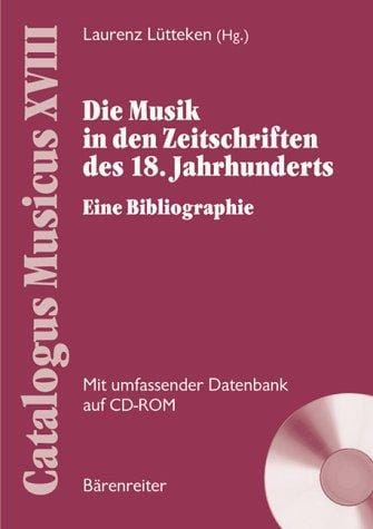 Die Musik in den Zeitschriften des 18. Jahrhunderts