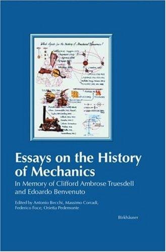 Essays on the history of mechanics