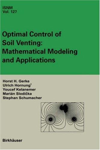 Optimal control of soil venting