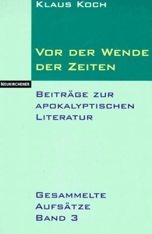 Vor der Wende der Zeiten