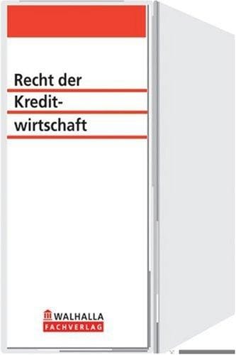 Recht der Kreditwirtschaft
