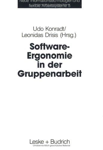 Software-Ergonomie in der Gruppenarbeit