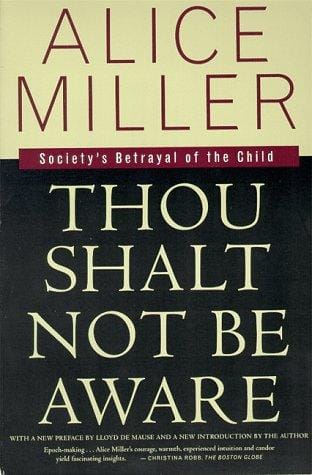 Thou shalt not be aware