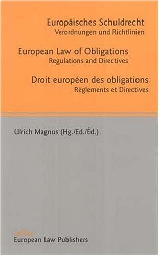 Europäisches Schuldrecht