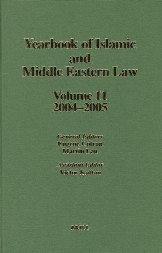 Yearbook of Islamic and Middle Eastern Law