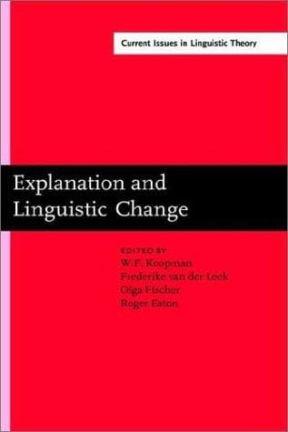 Explanation and linguistic change