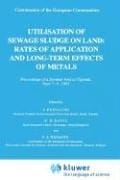 Utilisation of sewage sludge on land