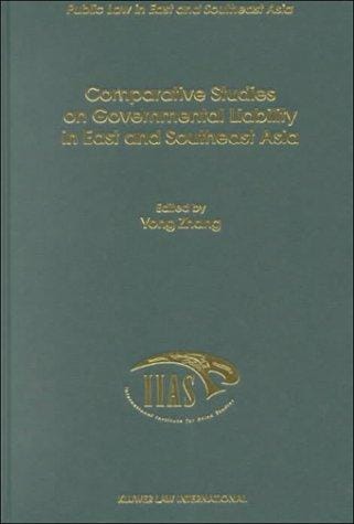 Comparative studies on governmental liability in East and Southeast Asia