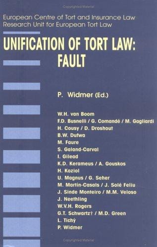 Unification of tort law