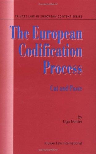 The European codification process