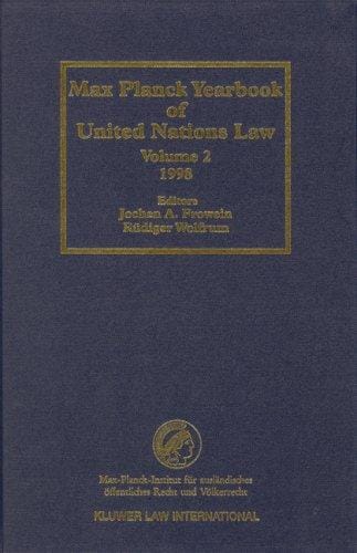 Yearbook of United Nations Law 1998